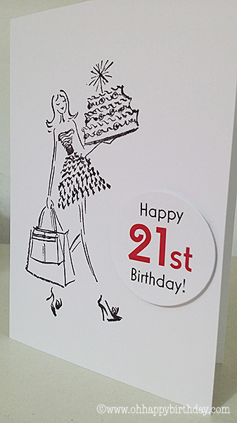 happy 21st birthday card/Happy 21st Birthday!