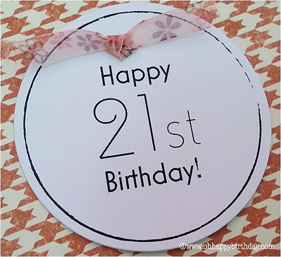 21st birthday cards/Happy 21t Birthday