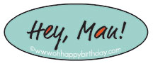 birthday cards for him/Hey Man!